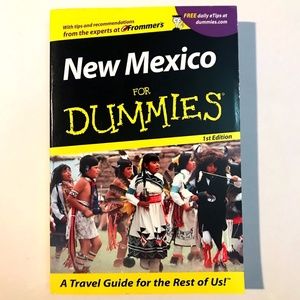 New Mexico for Dummies Book. 384 pages. Great content.